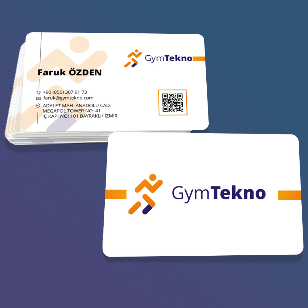 Çift Tarafı Baskılı Plastik Kart - Değişken Baskılı